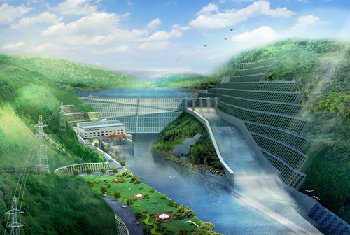 东河老挝南塔河1号水电站项目